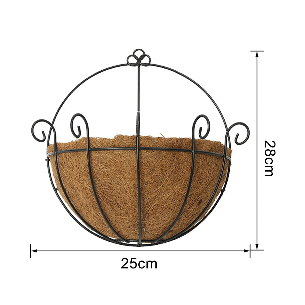 Wall Mounted Flower Basket
