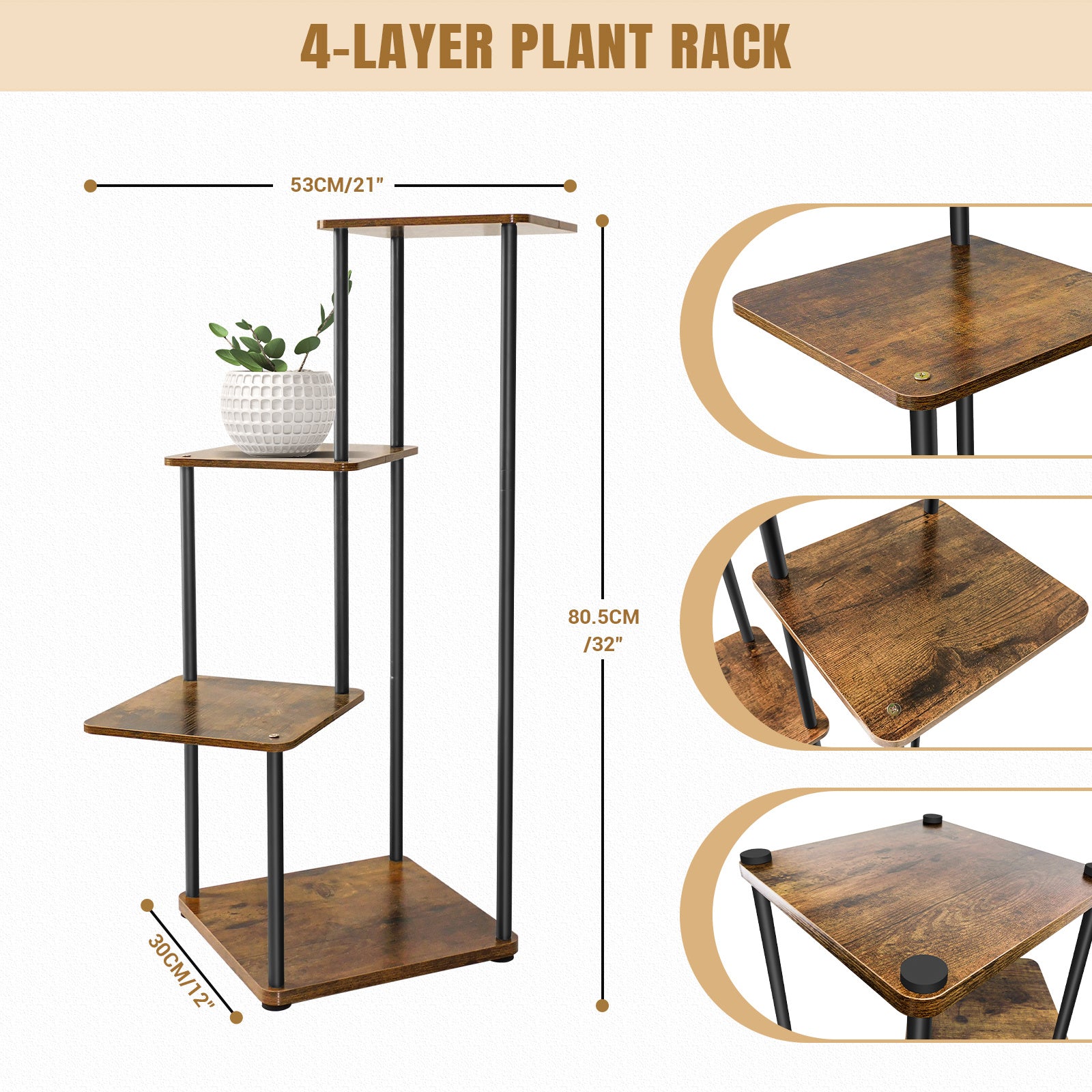 Tiered Plant stand