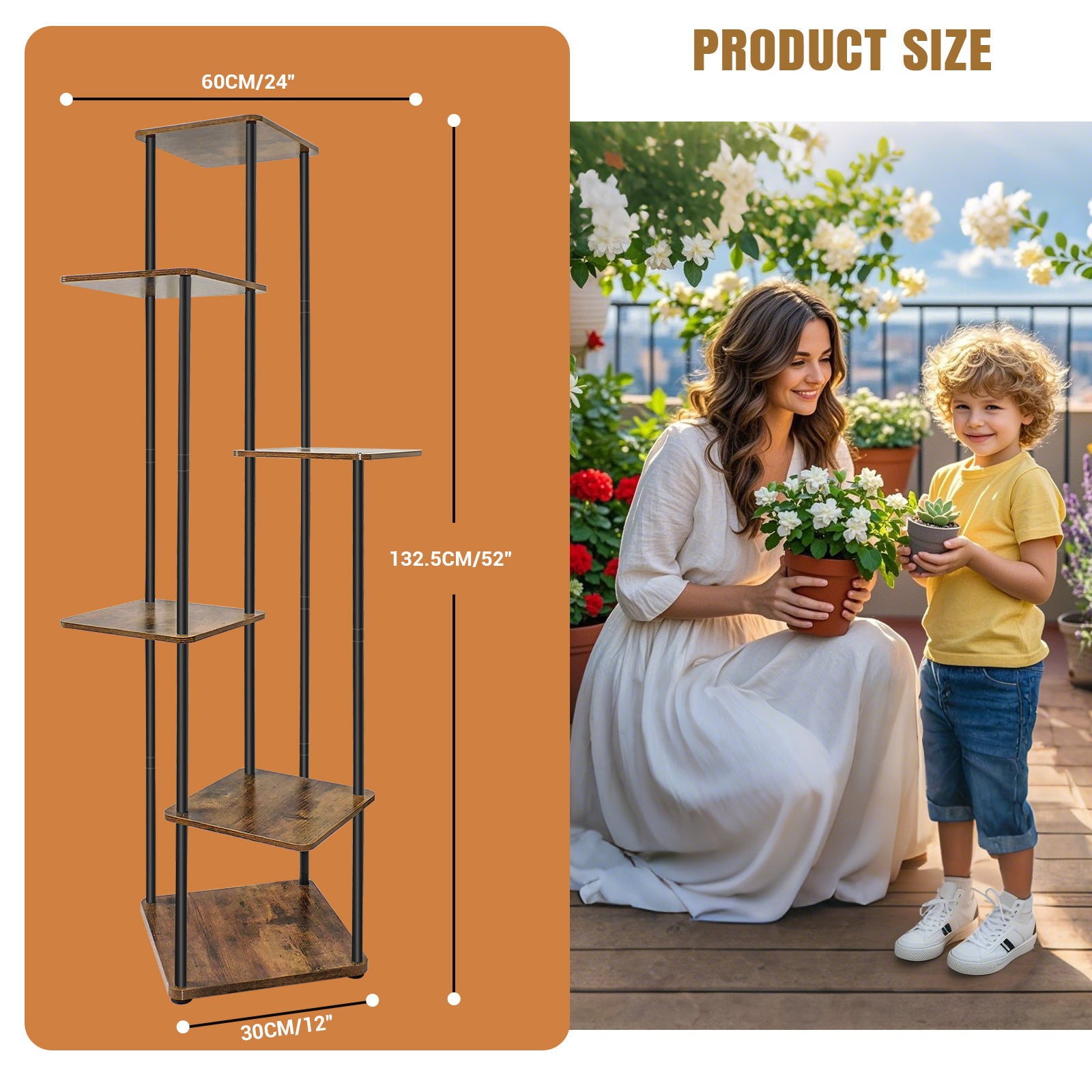 Tiered Plant stand
